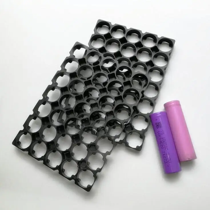 Держатель для батарей 10 шт./лот 5*7 Cell 18650 цилиндрический батарейный отсек