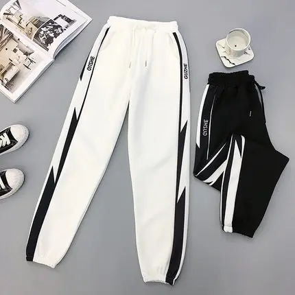 Ультра пожарные штаны женские осенние издание Harajuku Большие размеры студенческие