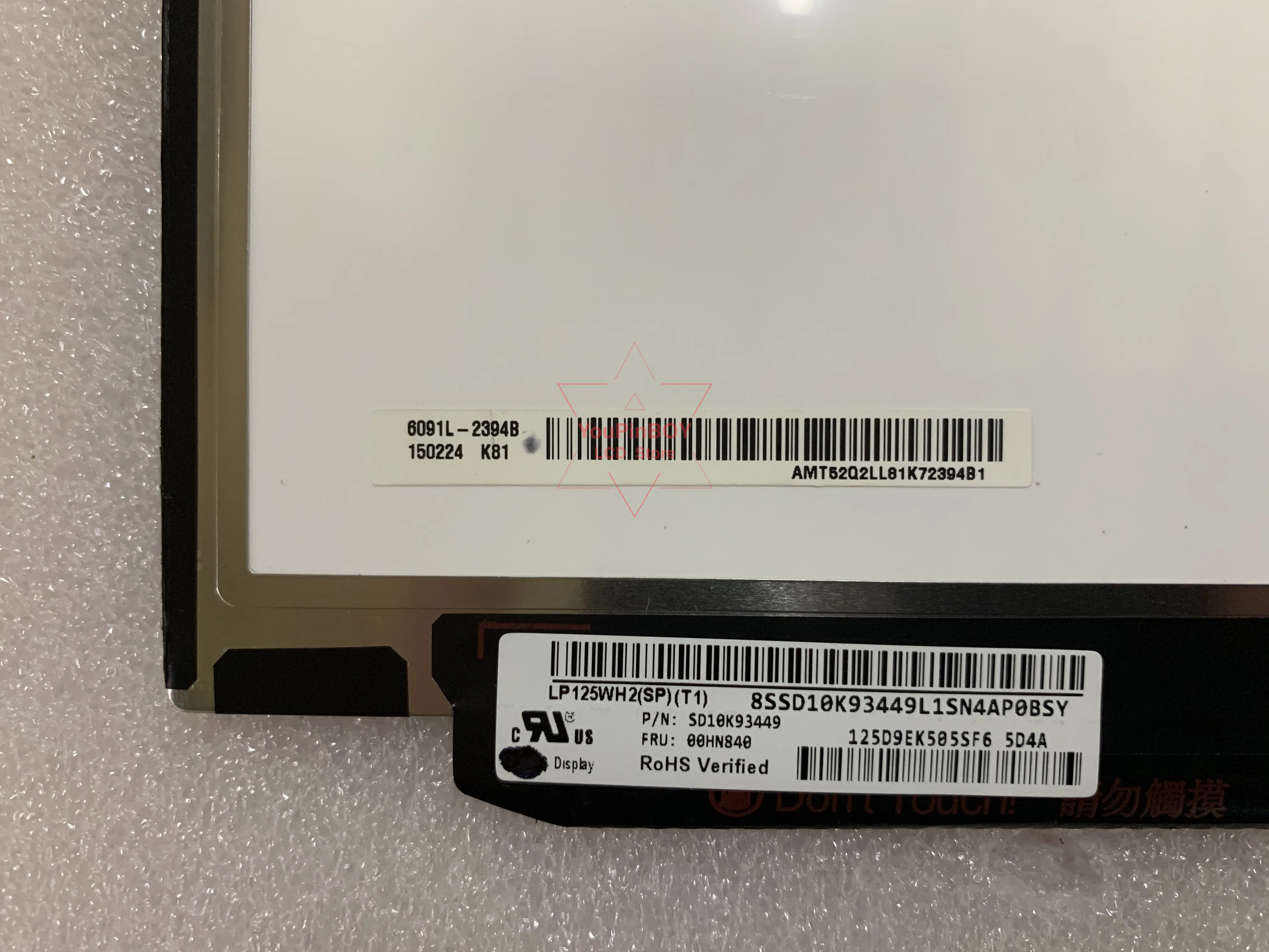 Экран 12 5 дюйма Φ LP125WH2 (SP)(T1) (SP)(T2) для LENOVO X240 X250 X260 X270 X280 ЖК-экран IPS матрица 1366X768 30Pin -
