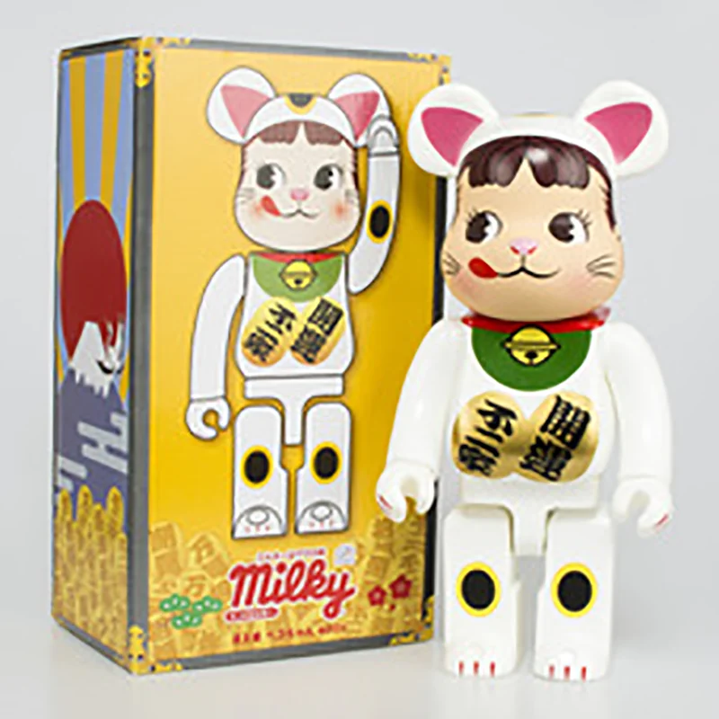 

Bearbricklys 28cm 400% Bear&bricklys Toy Blocks Bear Toy Action Toy Figures Garage Kits Dolls Kids Toys