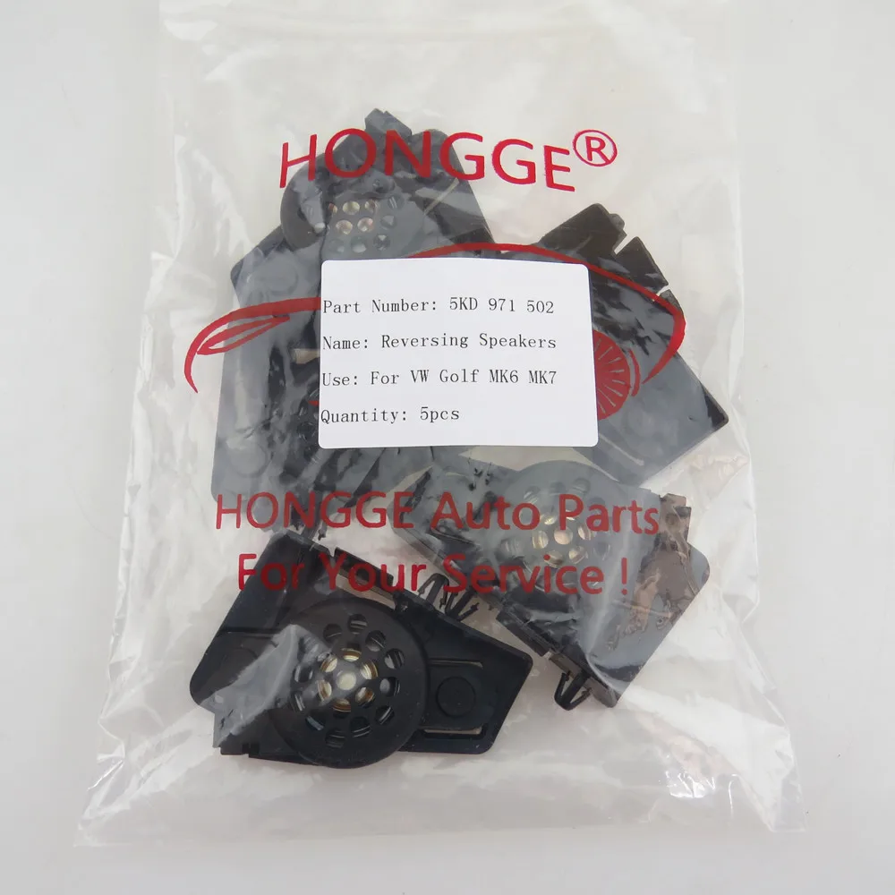 HONGGE Реверсивные радарные колонки Предупреждение ющий сигнальный зуммер для Golf MK6
