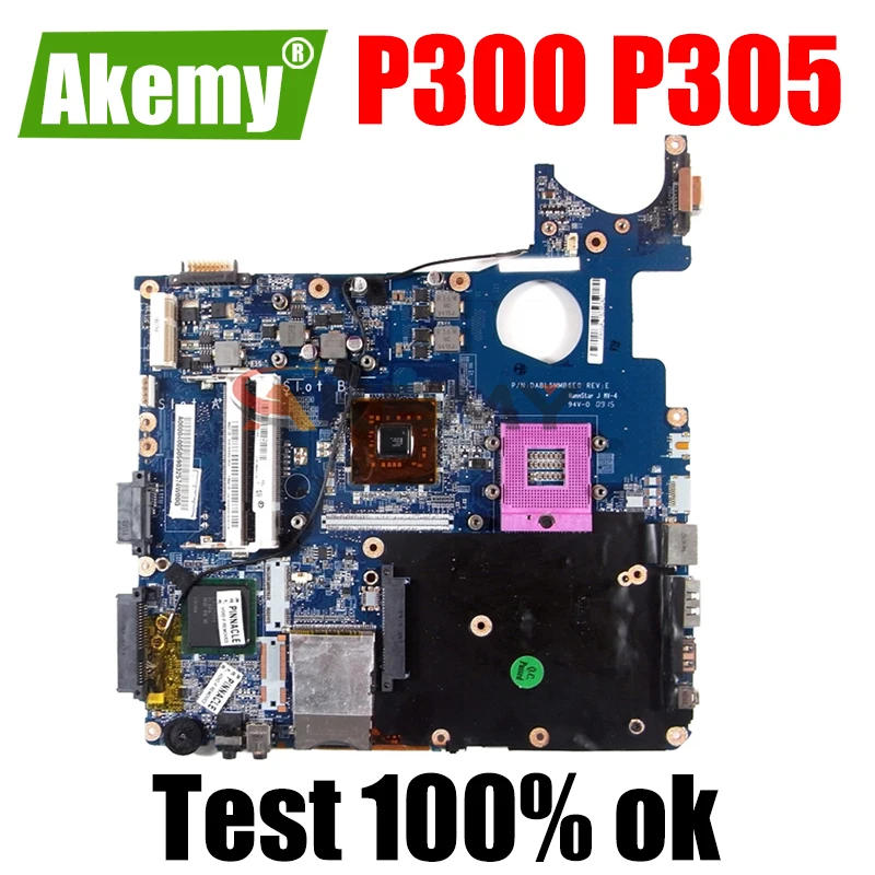 

Материнская плата DABL5MMB6E0 A000040050 для ноутбука Toshiba Satellite Pro P300 P305 GM45 без гнезда для графической карты Гарантия 60 дней