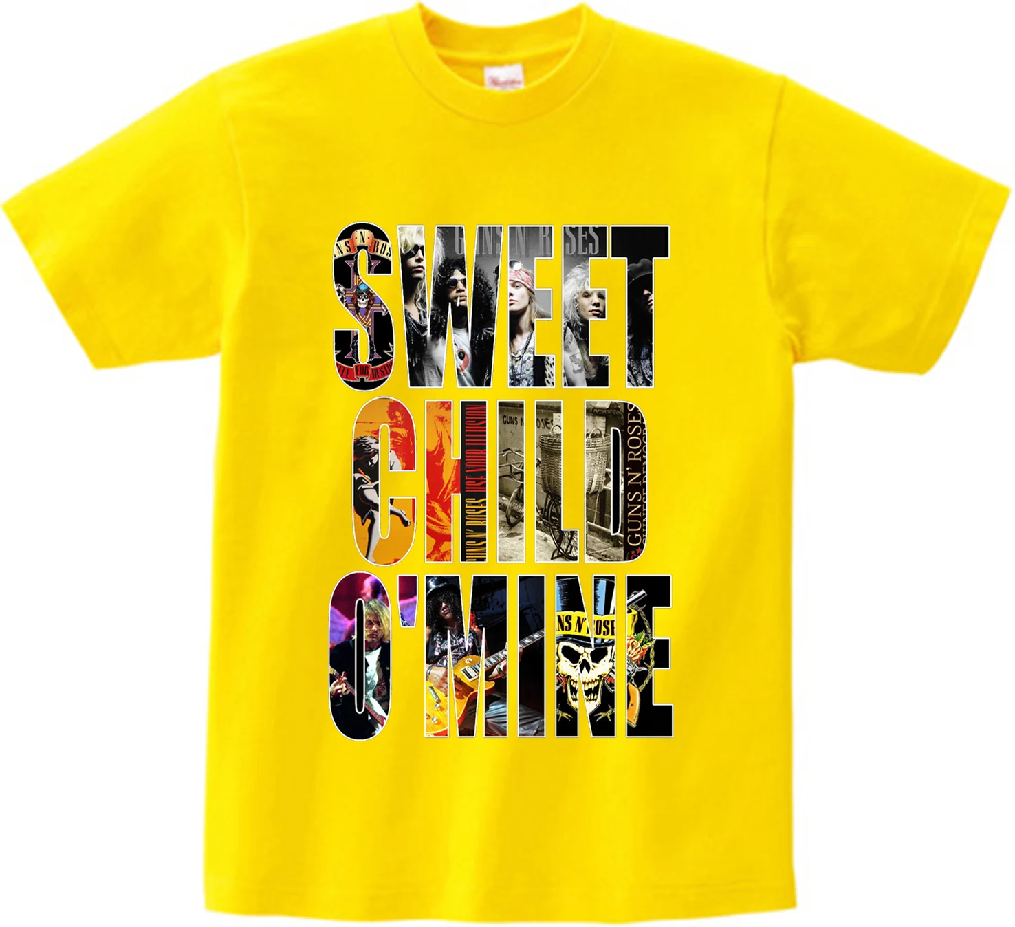 

3T~9T Kids/Boy Famous Rock Band Guns N Roses Guns Print T shirts Children Music Tops Tee Baby Girl Shirt summer Cotton T-shirt