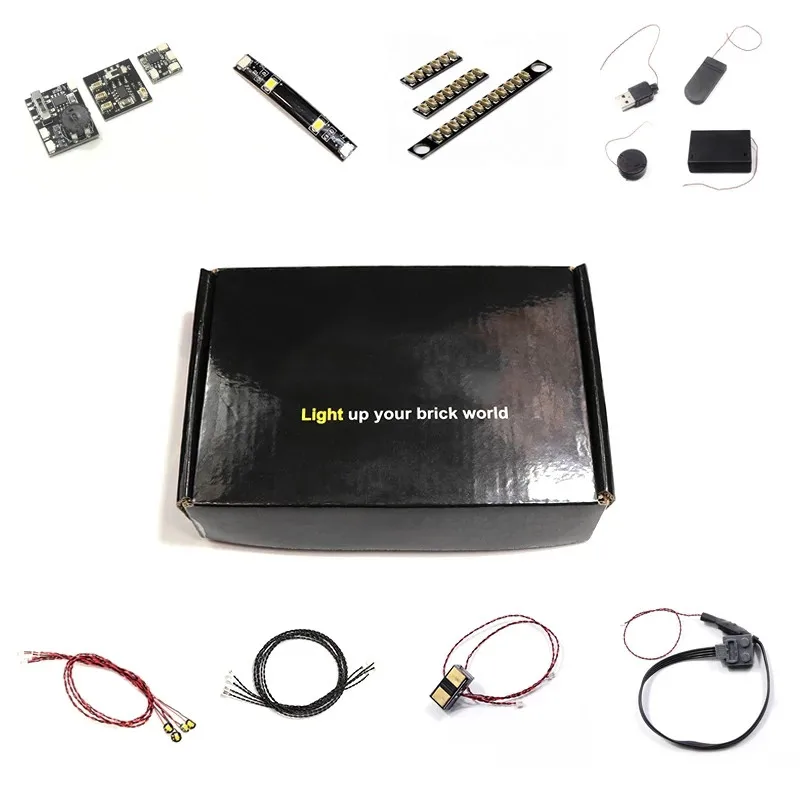 

Led Light Set Compatible 10225 Star Series Space R2-D2 Robot 05043 Building Blocks Bricks Toys Gifts (Only Light+Battery Box)