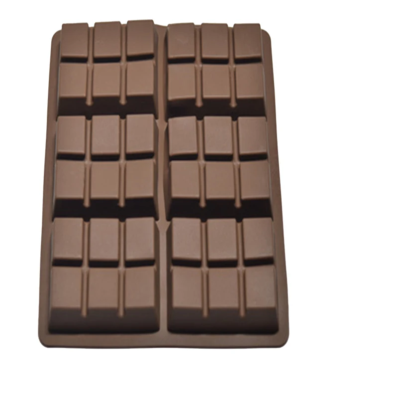Силиконовые формы для шоколада 6 ячеек большие мыши торта желе пудинга льда