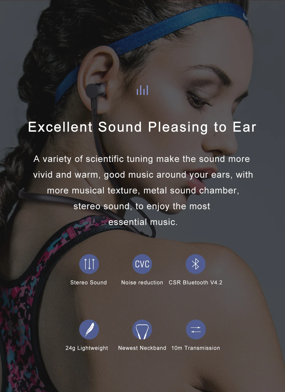 AWEI G10BL, беспроводные Bluetooth наушники, наушники, 3D стерео наушники, спортивные наушники с микрофоном, Fone de ouvido, гарнитура для телефонов