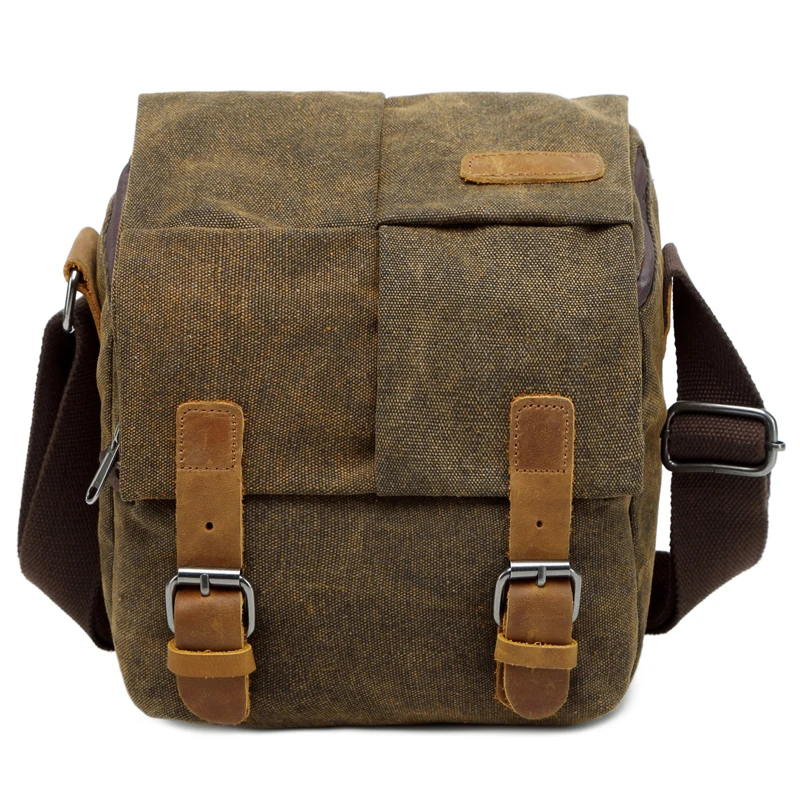 Винтажная холщовая Наплечная Сумка CAREELL C264 для фотосъемки слинг SLR камеры