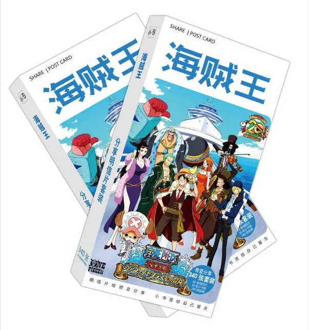 340 шт./компл. японское аниме цельные открытки/Поздравительные открытки/Открытки