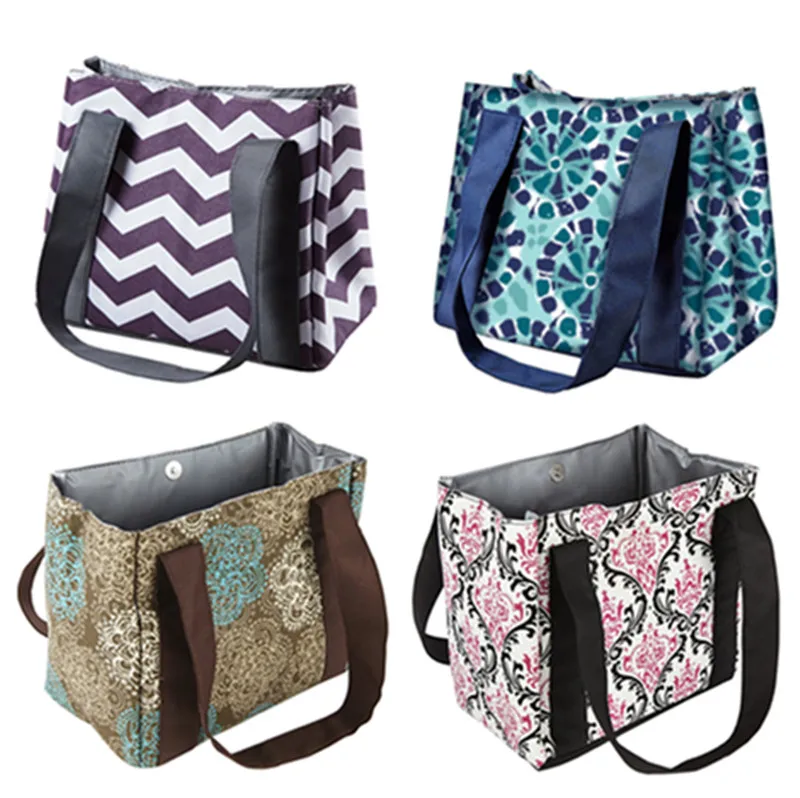 

Insulated Lunch Bags for Women Lunch Box Tote Bag Thermo Thermal Cooler Bags Picnic Food Shouder Bag