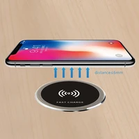 15w 10w 5w qi wireless charger for iphone charging plate portable power charger pad mini charger mat mobile power transmitter