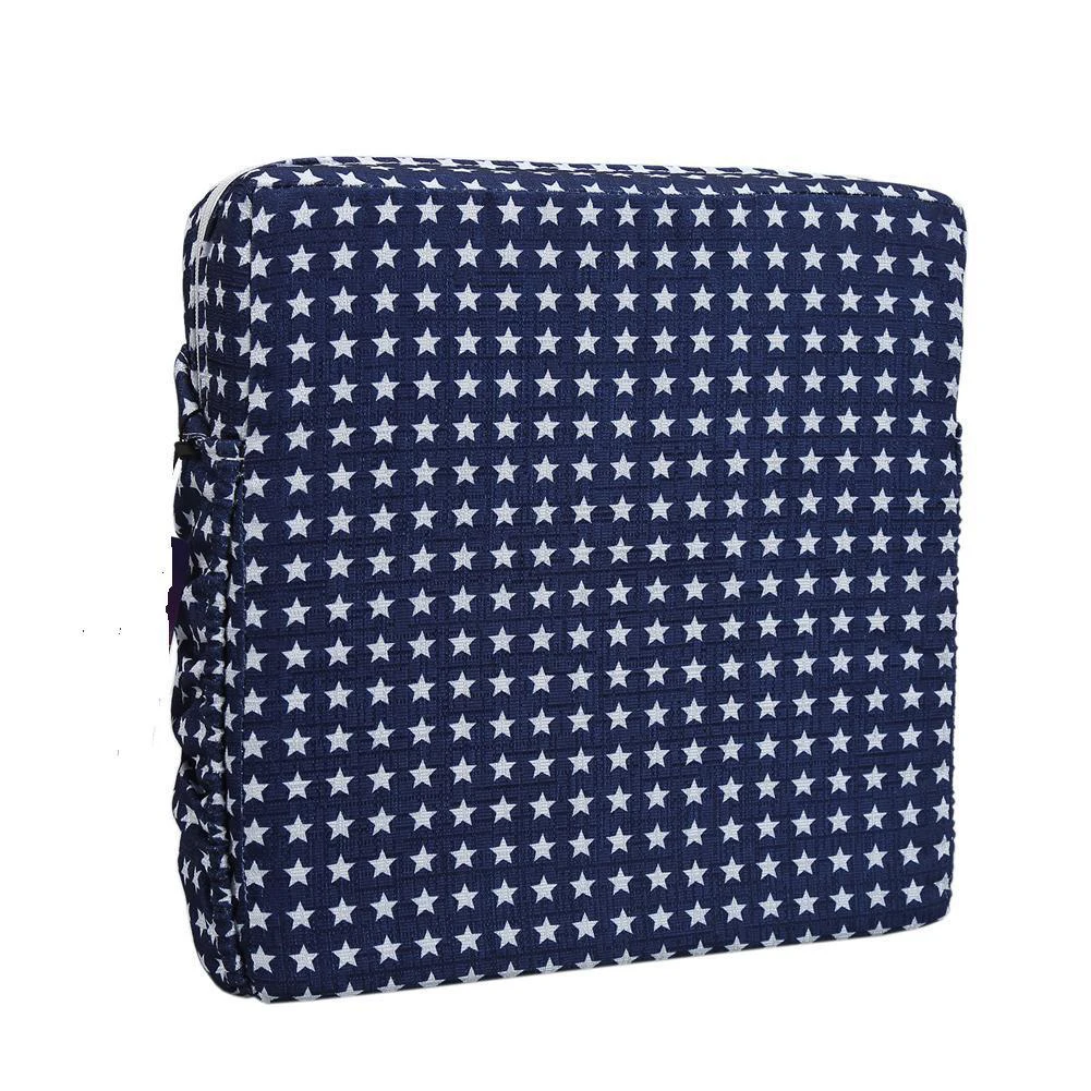 

For Baby Square Washable Removable Highchair Kids Adjustable Pad Increased Chair Cushion Booster Seats Soft Sponge Dining Home