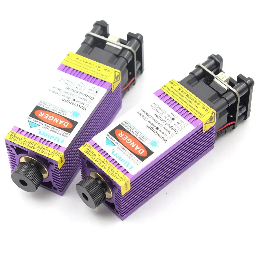 12V 5 W 10W синий лазерный модуль для гравировки Фокусируемый 3P DIY лазерная головка