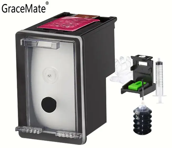 Black 662 Gracemate 662 Замена для hp 662XL перезаправляемый картридж для hp с чернилами hp Deskjet 1015 1515 2515 2545 2645 3545 4510 4515 4516 4518 - Цвет: Black 662