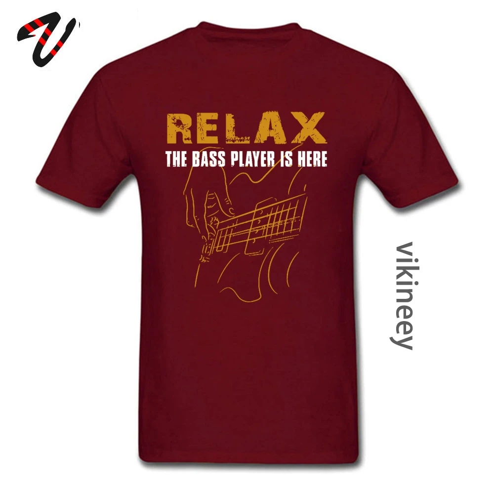 elektrische gitarre nevan musik t shirt entspannen die bass player ist hier 100 baumwolle modische schwarz t shirt herren sommer beliebte tees free gl