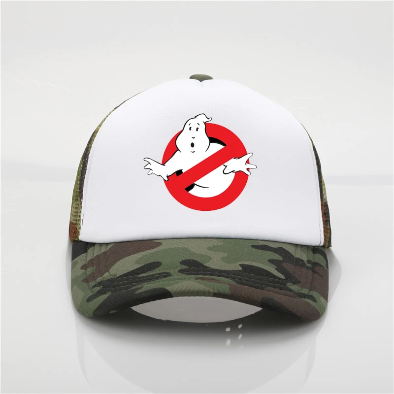 

2021NEW for Ghostbusters Movie Printing baseball cap Men women hat Summer Trend Cap graffiti baseball cap