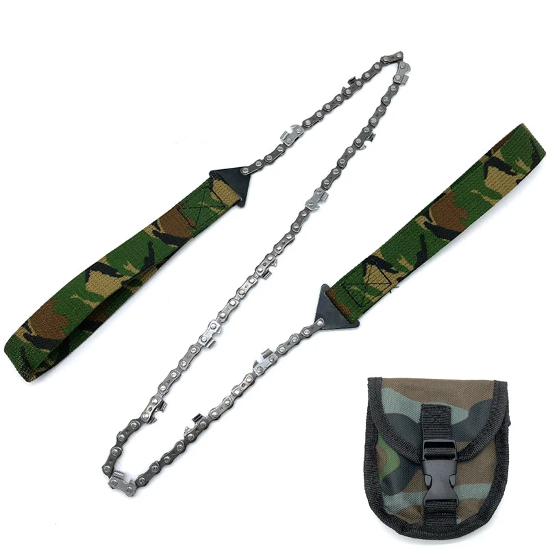 Портативная цепная пила для выживания Карманный ручной инструмент экстренного