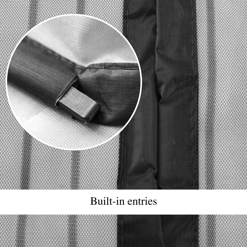 Сетка от комаров и насекомых портативная шторка с магнитной сеткой