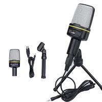 live microphone condenser angle adjustable recording microphone for laptop recording vocals voice over for youtube k669