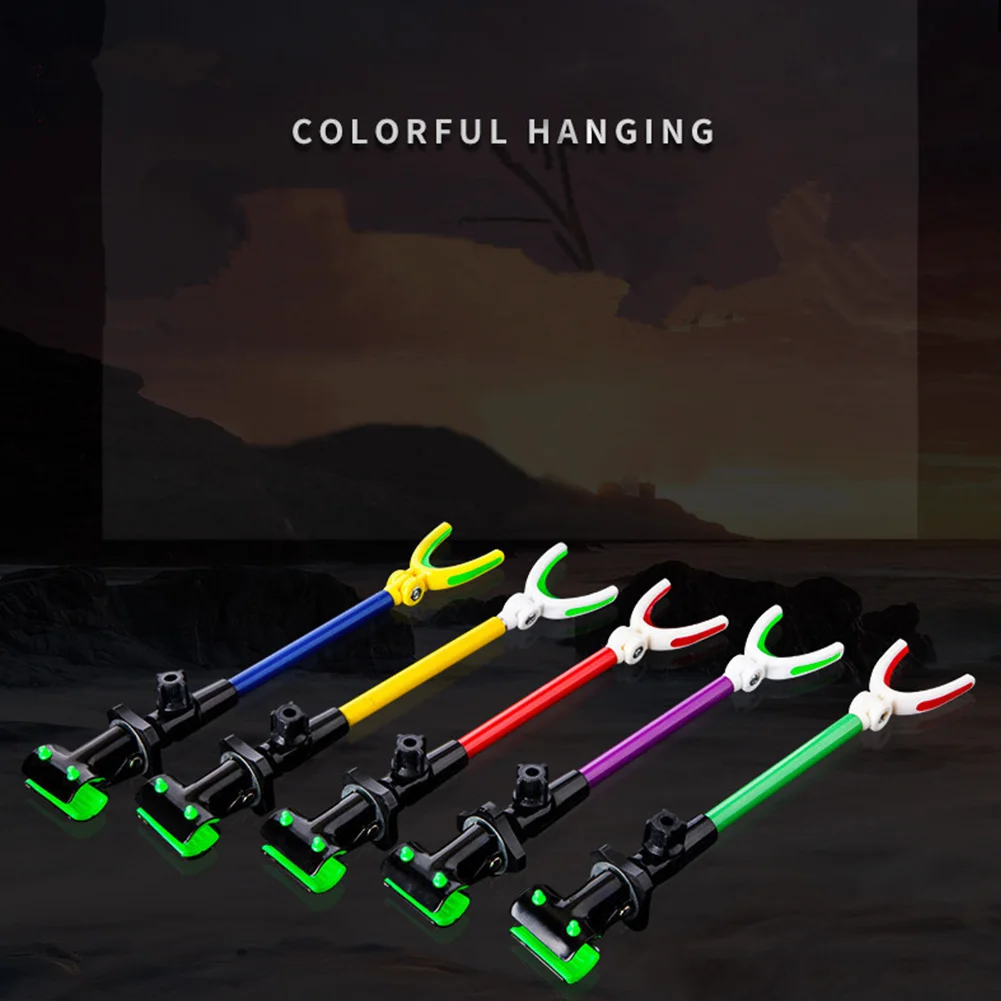 Back Stretch Hand Adjustable Angle Gadget Simple Carbon Stand Rotating Angler Fishing Rod Holder Accessories Pole Bracket | Спорт и