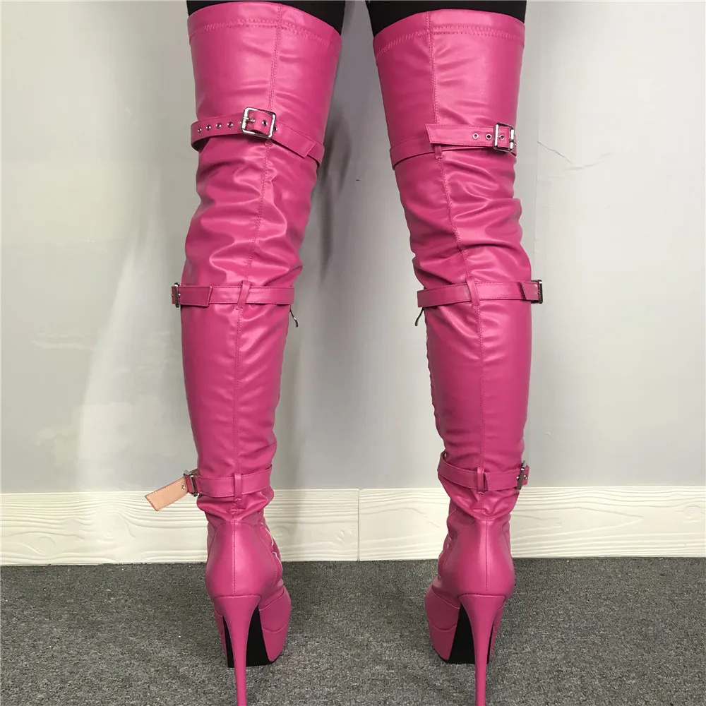 Оригинальные Соблазнительные ботфорты Fushia Очаровательная Женская зимняя обувь