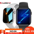 LEMFO DT100 Plus Smartwatch Men 2021 IWO 13 лучше чем IWO W26 Bluetooth Call Smart Watch Women 1.75 дюйма 320 * 385 динамический циферблат - фото