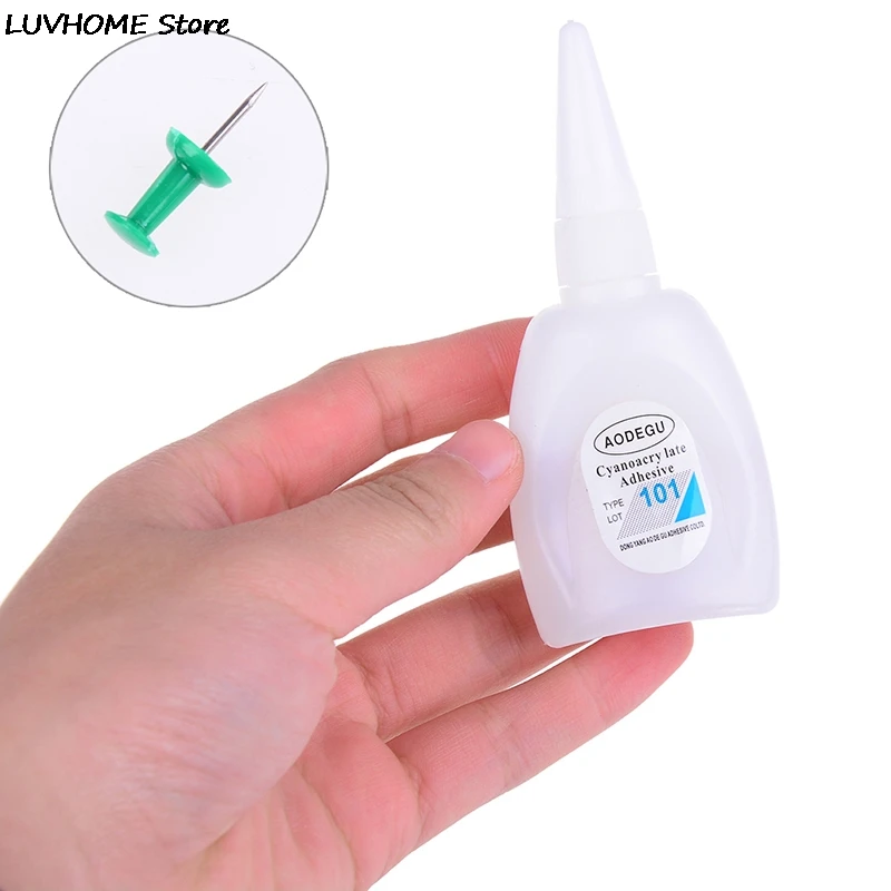 

30g Super Glue Cyanoacrylate Instant Adhesive Strong Adhesion Fast Repair 101 Instant Dry