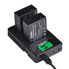 DMW-BLC12 BLC12 DMW-BLC12E аккумулятор + зарядное устройство с ЖК-экраном для Panasonic Lumix FZ1000, DMW-BLC12PP, FZ200, FZ300 G5, G6, G7, GH2, GX8