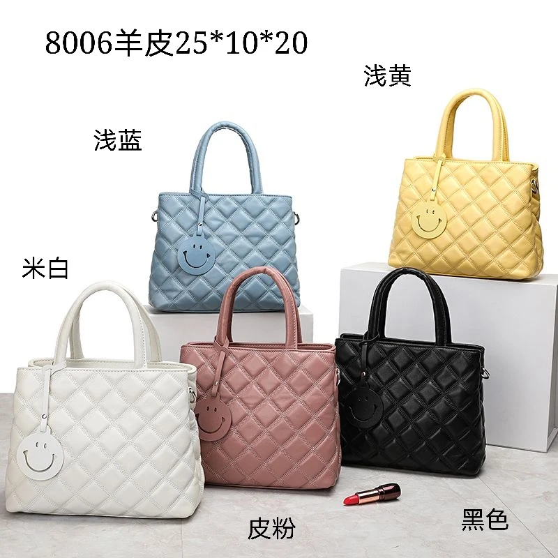

Leather handbags, new fashion handbags, Women's rhombic joker messenger Bags, women's purses, soft and Upscale Holiday gifts.