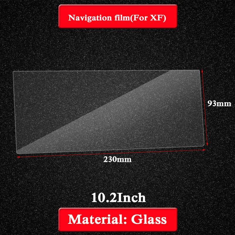 Car Styling Dashboard GPS Navigation Screen Glass Protective Film Sticker For Jaguar XF X260 2016-Present Control of LCD | Автомобили и