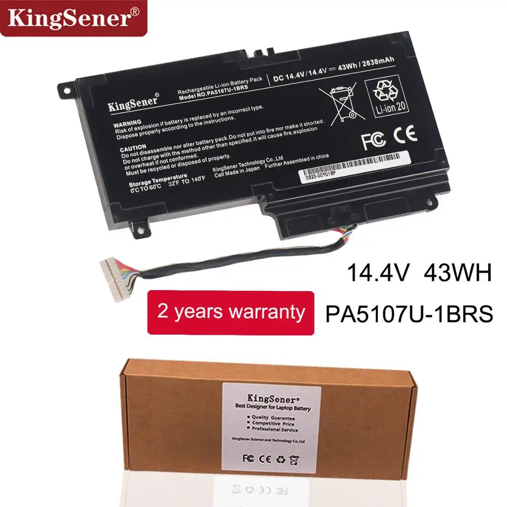 KingSener PA5107U PA5107U-1BRS Батарея для Toshiba Satellite L45 L45D L50 S55 P55 L55 L55T P50 P50-A P55 S55-A-5275 S55-A5294