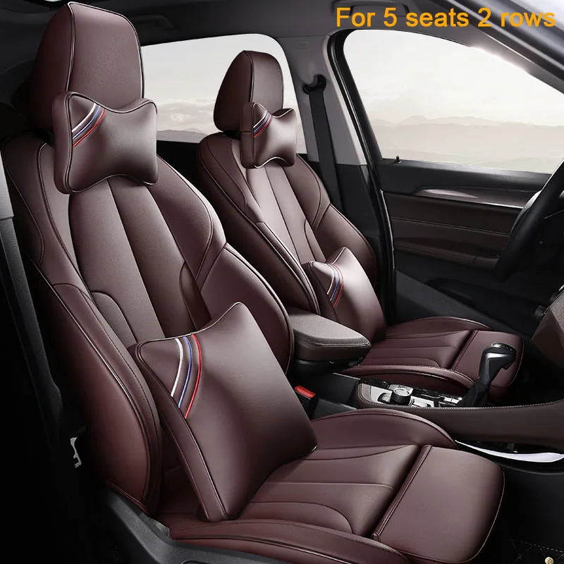 Deluxe Edition FUZHKAQI кожаные чехлы для сидений автомобиля на заказ для LEXUS IS IS200 IS250 IS300 IS350 LS LS350 LS500 LS460 LS600h чехлы для сидений автомобилей - Название цвета: Deluxe Edition
