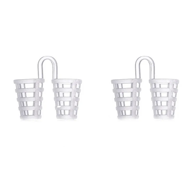 2 шт. профессиональное устройство для защиты от храпа зажим носа снимает храп