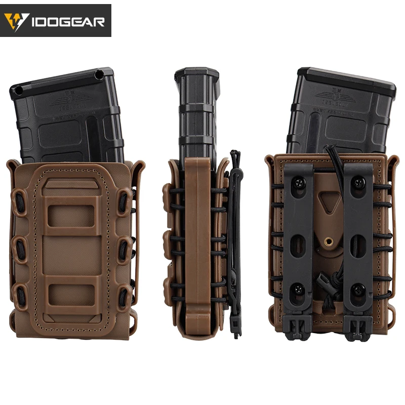 IDOGEAR 5 56 мм 7 62 быстрая сумка тактические Чехлы для журналов Молл ремень установка