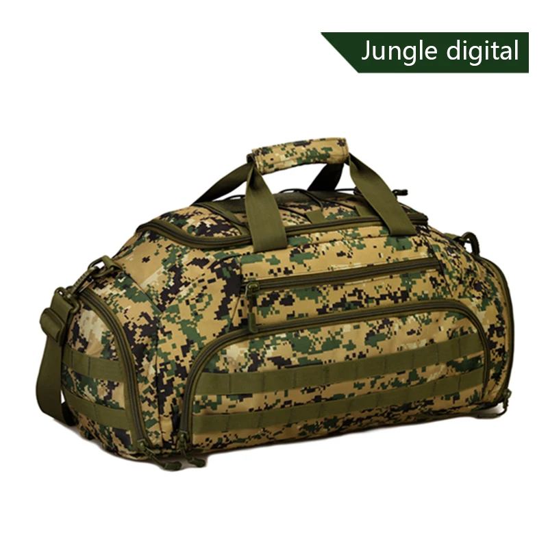 35L многофункциональная спортивная сумка, уличная камуфляжная тактическая сумка, сумки для спортзала, Путешествий, Походов, Кемпинга, спорта, рюкзак, военные рюкзаки - Цвет: Jungle