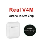 (Последняя версия Air2) V4M TWS обновленные наушники Airoha 1562M чип 12D Super Bass без разъединения время прослушивания музыки 5-7 часов Pk V3M