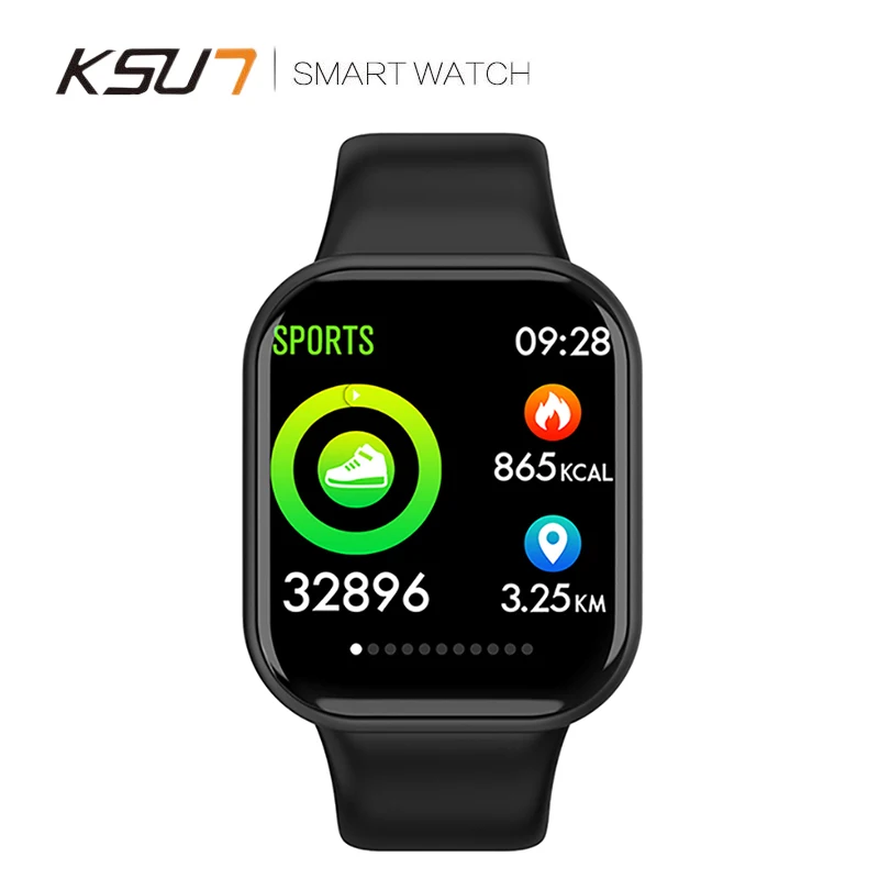 KSUN KSS906 Смарт-часы, браслет, спортивные фитнес-часы, кровяное давление, пульсометр, напоминание о звонках, Android, шагомер, Смарт-часы