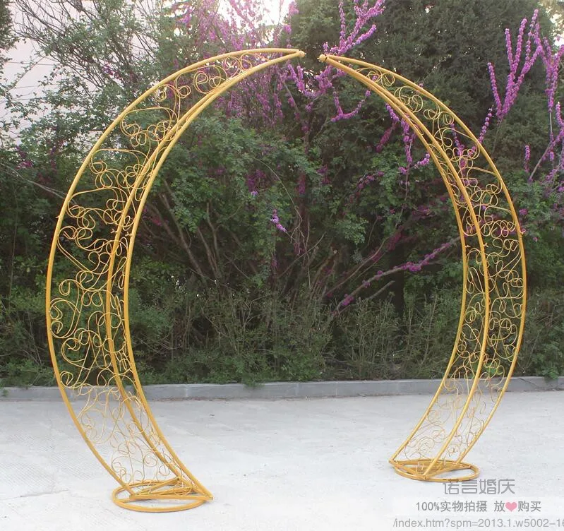 

bulk stage backdrop white ox horn metal arch for wedding decoration