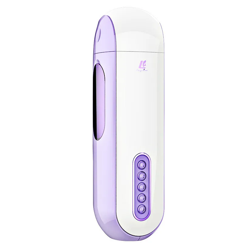 Мужской мастурбатор с автоматическим нагревом телескопическая ротация Вагина