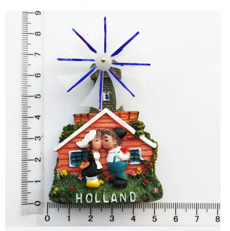 Голландский сувенир 3D Смола УФ-печать декоративные Ремесла наклейка на