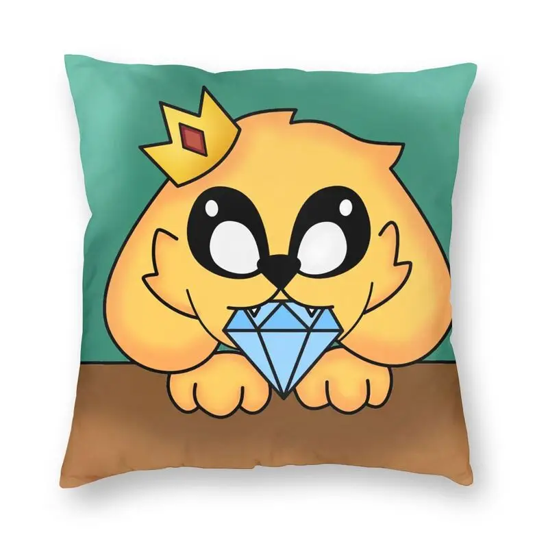 

Mikecrack Diamond Throw Pillow Decorative Anime Cartoon Luxury Cushion Cover Velvet Pillowcase