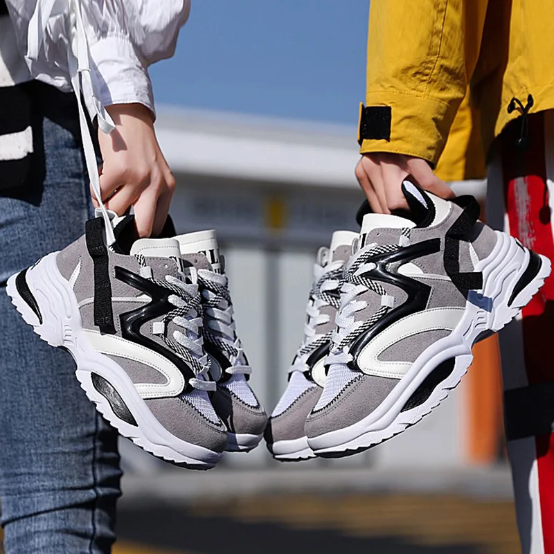 Туфли мужские/женские повседневные улучшенная дышащая обувь подходящие к цвету