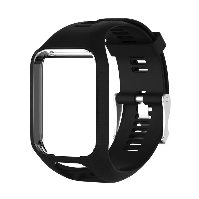 Новый силиконовый ремешок с пряжкой для TomTom Multi Sport/Runner 2 го/3 го поколения сменный