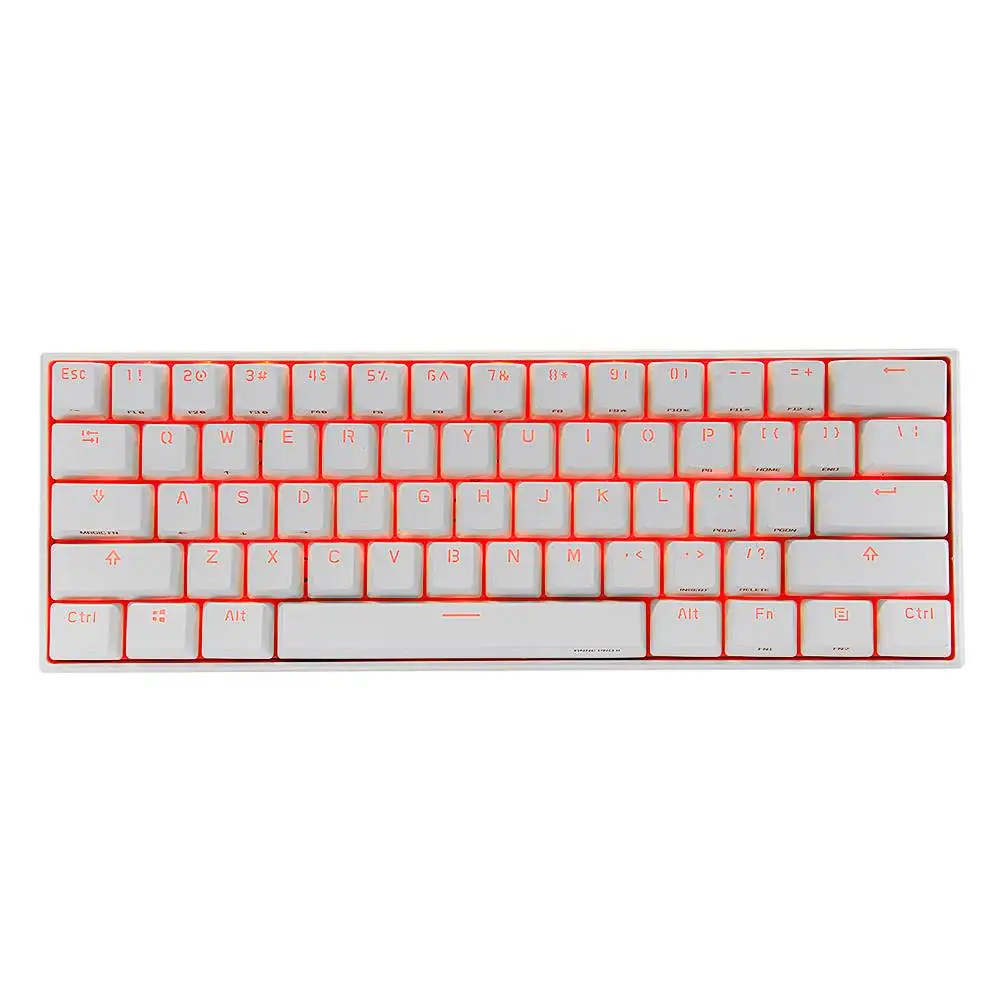 

Миниатюрная механическая клавиатура Anne Pro2, 61 клавиши, 60% дюйма, NKRO, bluetooth, Type-C, RGB, игровая клавиатура, красный, черный, белый, Kailh Box Switch