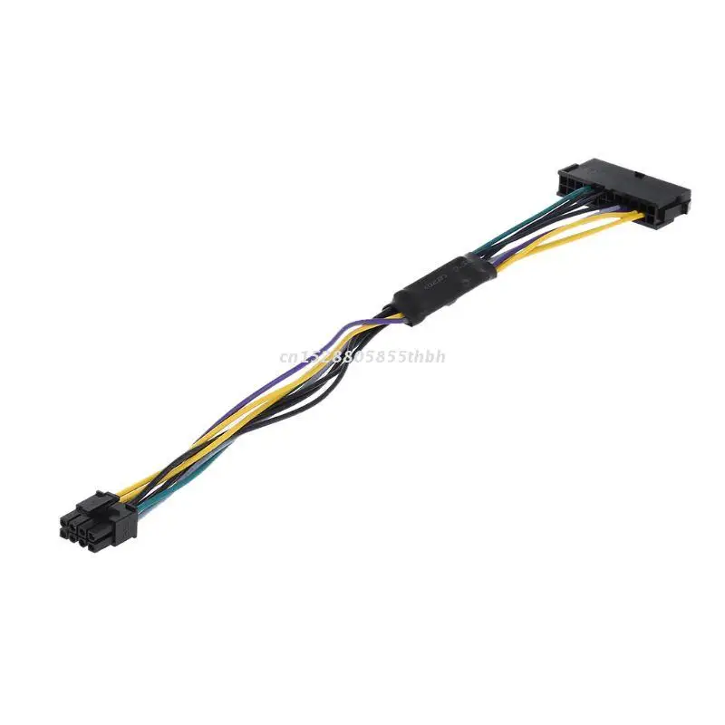 

24P to 8P Power Supply Adapter Conventer Cable Cord Wire for Dell 24Pin to 8Pin Optiplex 3020 7020 9020 Motherboard Y4QD