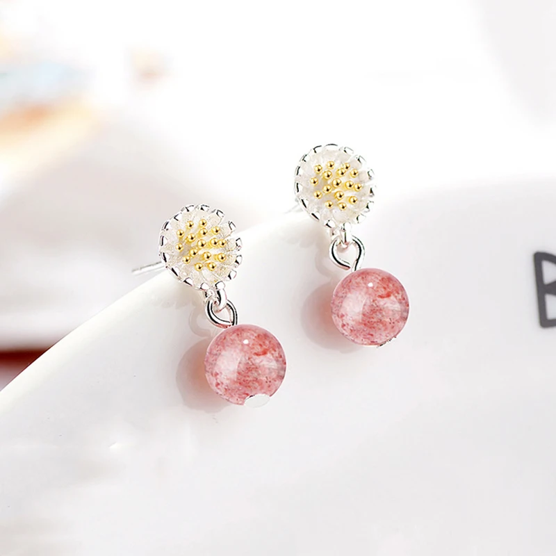 MEETSOFT посеребренные предотвращающие аллергию Висячие серьги для женщин Модный