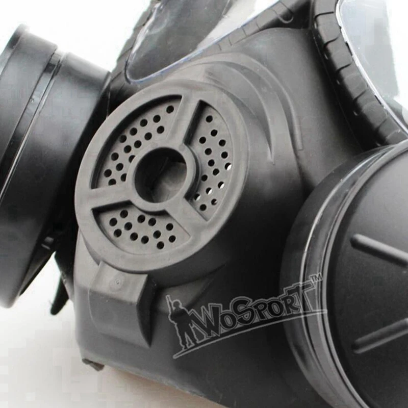 Тактическая охотничья маска с газовой головкой M04 пустышка череп полное лицо