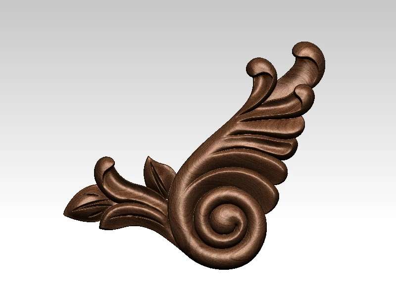 Цветочная резьба 8 шт./компл. 3d STL рельефные модели для ЧПУ Artcam Aspire декор мебели 3D |