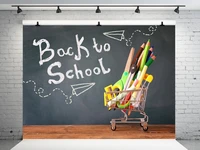 vinylbds back to school season photography backgrounds blackboard pencil school photo backdrop washable microfiber backdrop