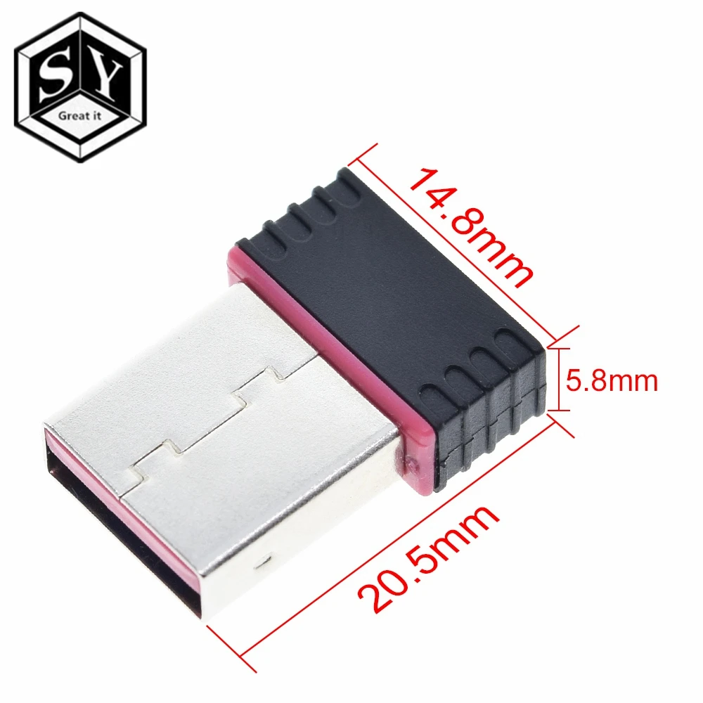 Мини USB Wi Fi адаптер MT7601 802.11n 150 Мбит/с|Интегральные схемы| |