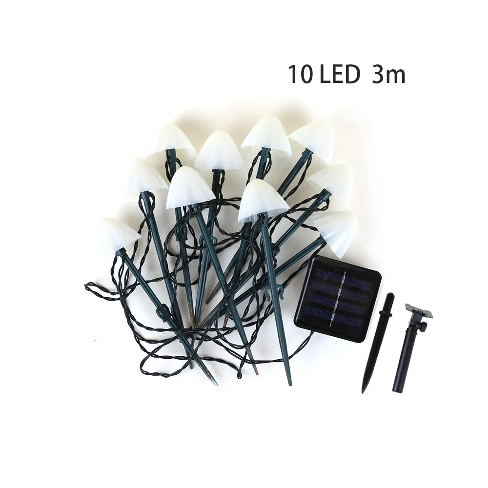 

Solar LED Mushroom String Lights Garden Decoration IP65 Waterproof Garland Patio Decor Outdoor Backyard Solar Lights Fairy Lamp